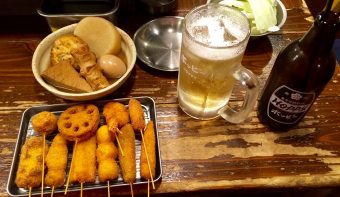 Kushikatsu Kushiya in Kiyosumi-shirakawa