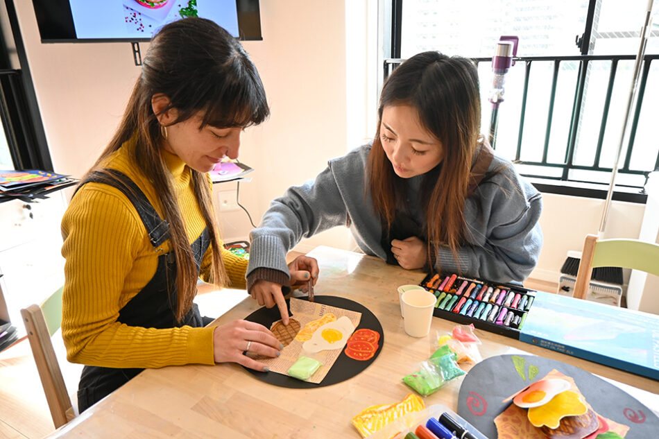 Kids Art Class Rainbow Art